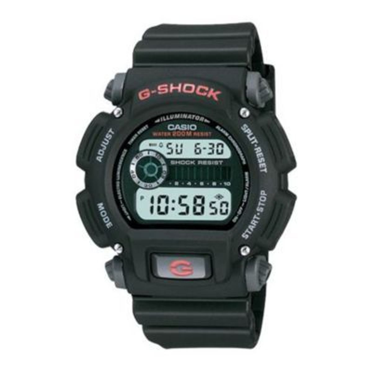 G-SHOCK - Reloj G-Shock Resina Negro DW-9052-1V