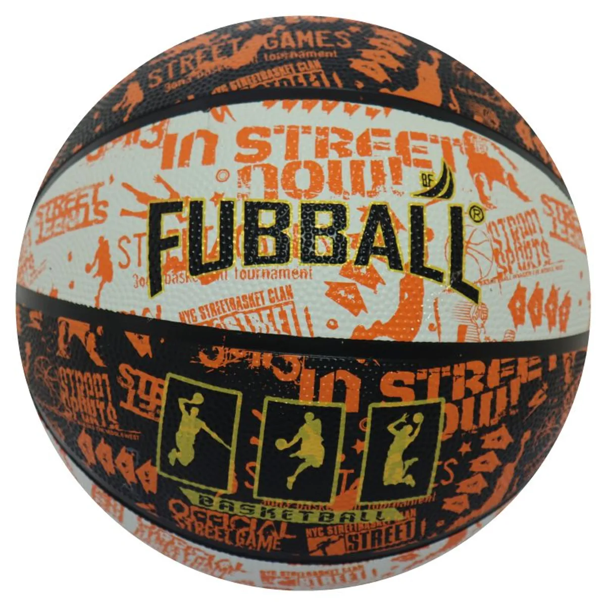 GENERICO - PELOTA DE BASKET FUBBALL GRAFFITI BR2710 N5