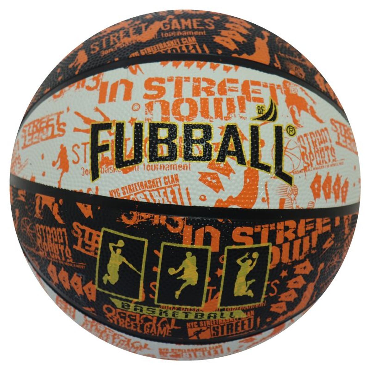 GENERICO - PELOTA DE BASKET FUBBALL GRAFFITI BR2710 N7