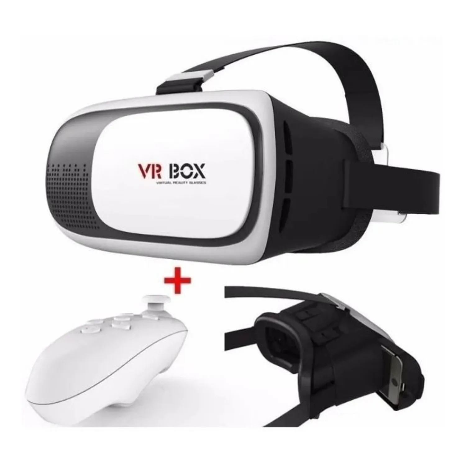 Gafas 360 Grados Lentes De Realidad Virtual Vr-box 3d 360 Grados