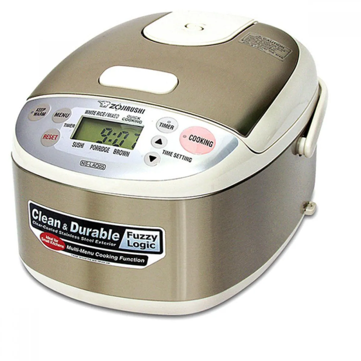 ZOJIRUSHI - OLLA ARROCERA DIGITAL 0.5LT 3 TAZAS NS-LAQ05 ZOJIRUSHI