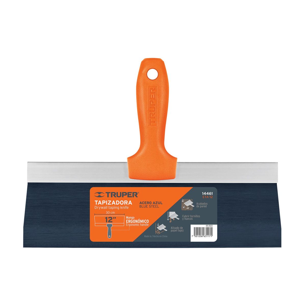 TRUPER - Espatula para drywall 12 truper