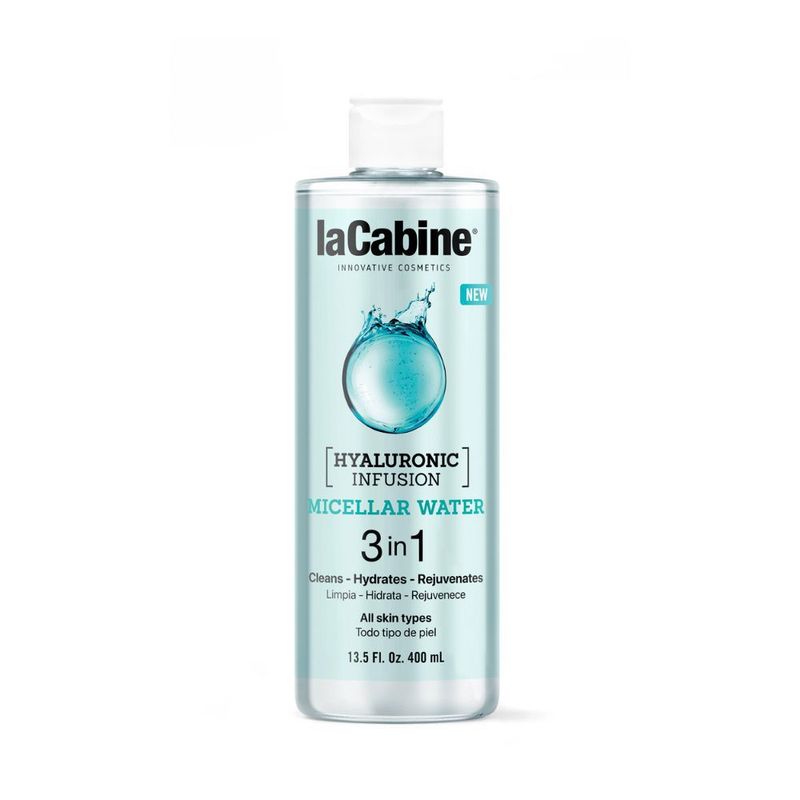 LACABINE - LACABINE AGUA MICELAR CON ÁCIDO HIALURÓNICO 400ML_123