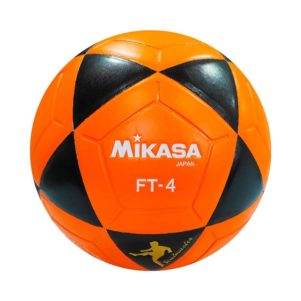 MIKASA - PELOTA PARA FUTBOL DE CUERO SINTETICO MIKASA FT 4