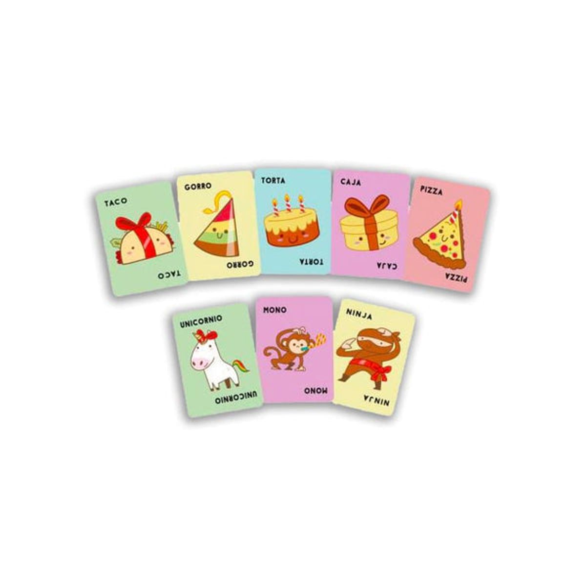 BLUE ORANGE - Juegos De Mesa Taco Gorro Torta Caja Pizza MV GAMES