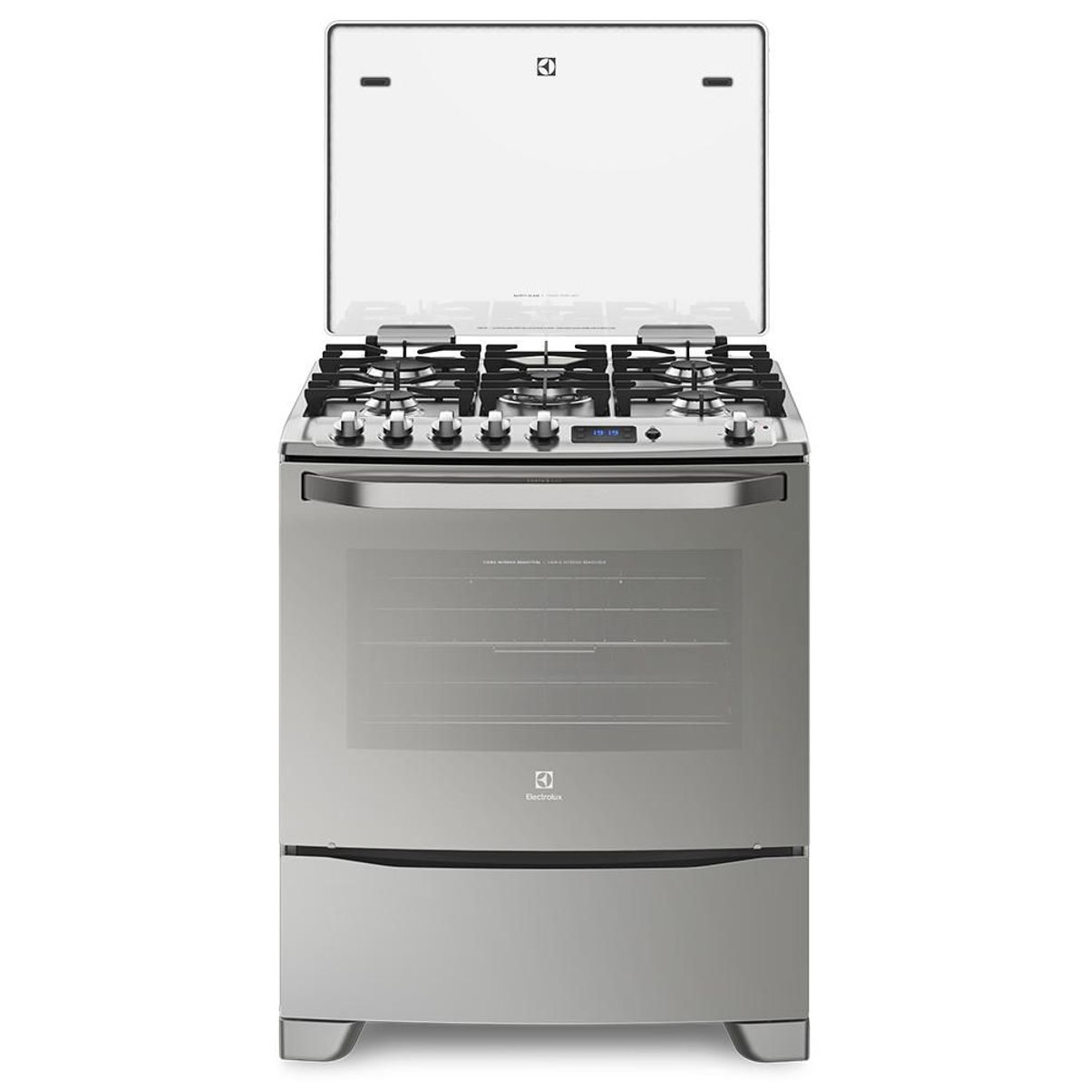 ELECTROLUX - Cocina de Pie a Gas con 5 Quemadores Electrolux 76GSR Acero