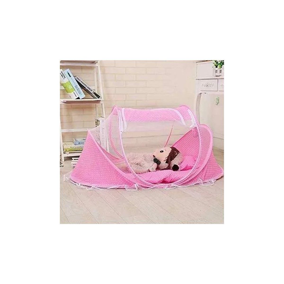 GENERICO - Cuna mosquetero portatil musical