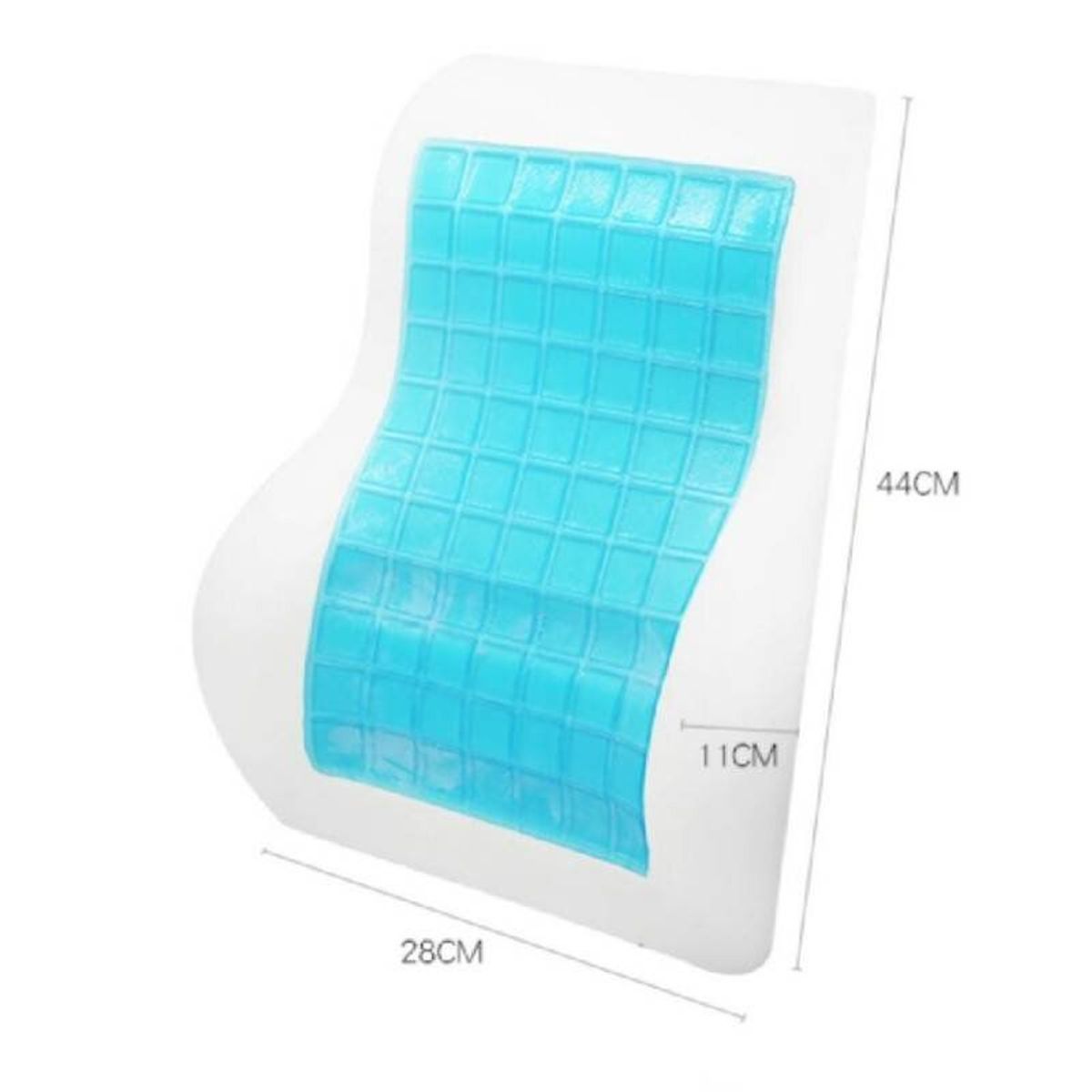 GENERICO - Cojín con Gel y espuma viscoelástica Ortopédico