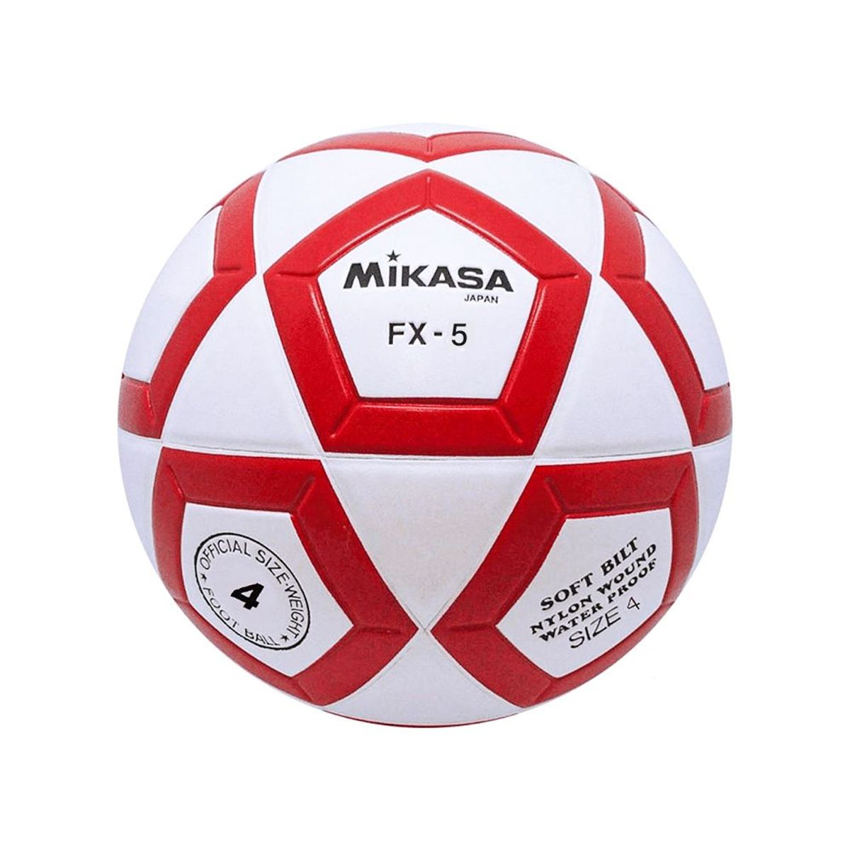 MIKASA - PELOTA PARA FUTBOL DE CUERO MIKASA FX 5