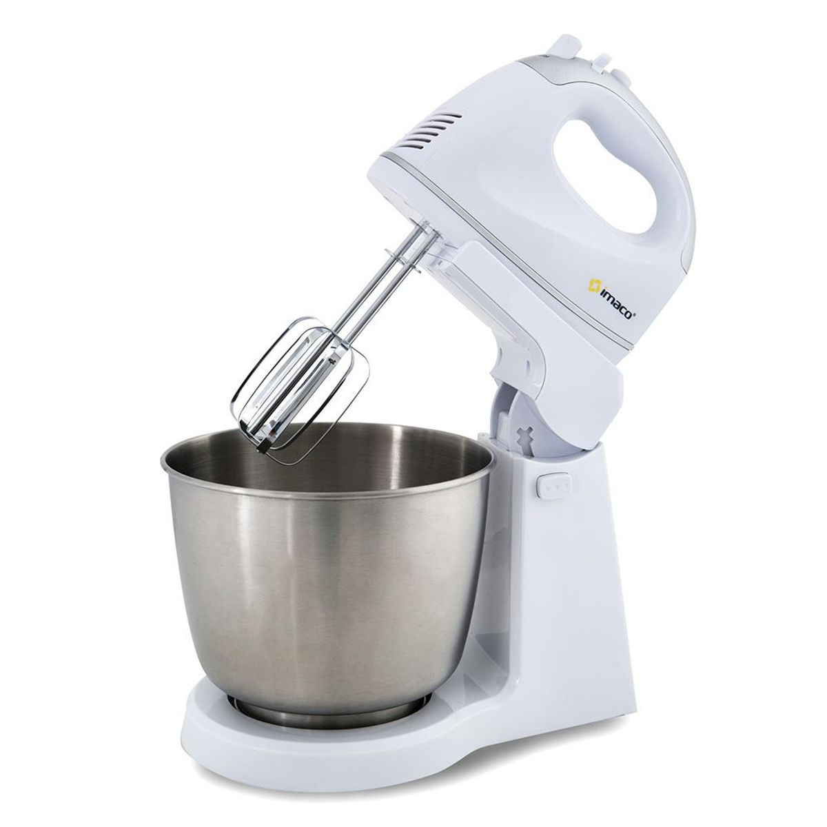 IMACO - Imaco Batidora De Mano Y Pedestal HM3025S De 300W  Blanco