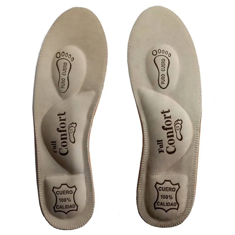 GENERICO - Plantilla de cuero acolchado antitranspirante masaje