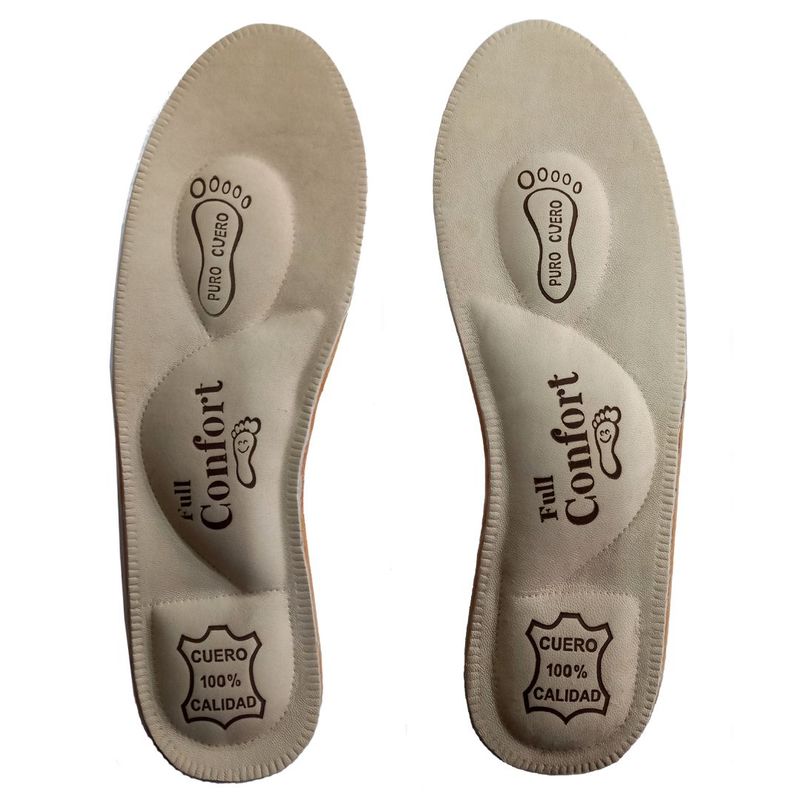 GENERICO - Plantilla de cuero acolchado antitranspirante masaje