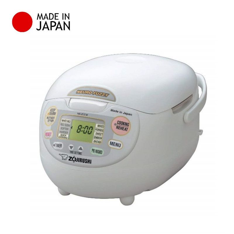 ZOJIRUSHI - OLLA ARROCERA DIGITAL MADE IN JAPAN 1.8LT 10 TAZAS NS-ZAQ18WZ ZOJIRUSHI