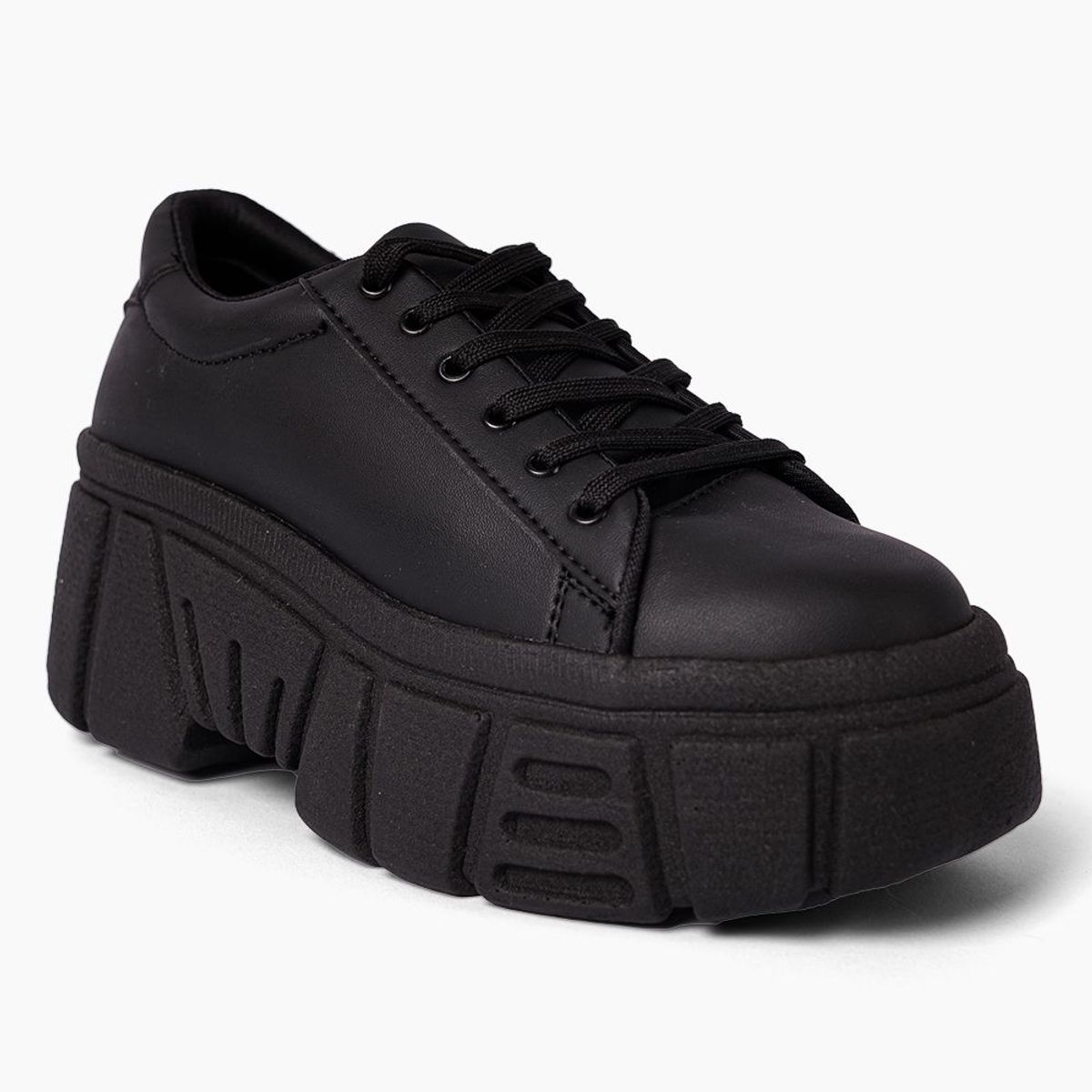 MAGDALENA SHOES - ZAPATILLAS PLATAFORMA CHUNKY BASIC 801 NEGRO