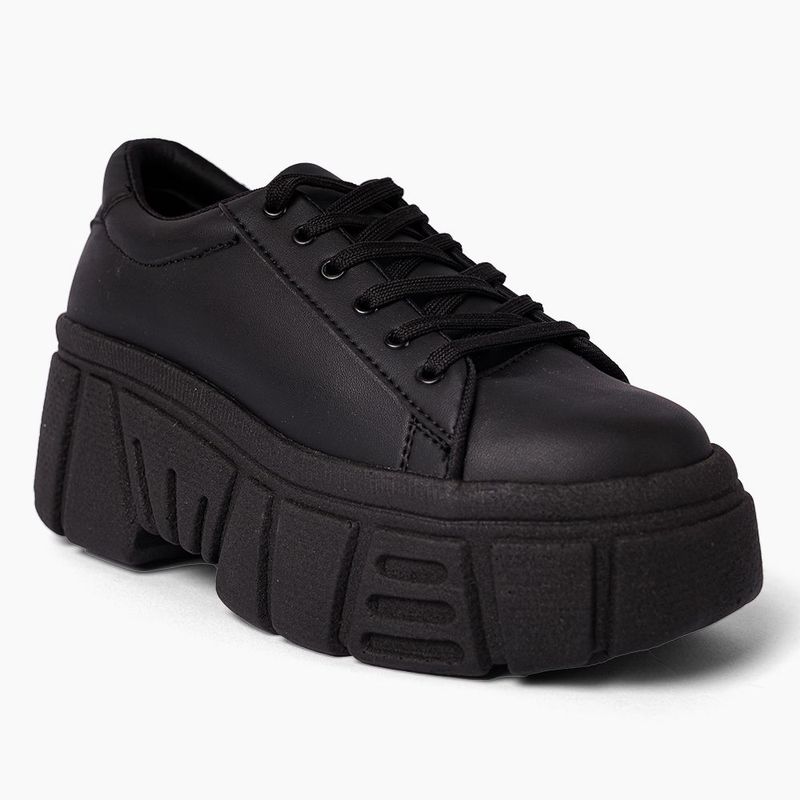 MAGDALENA SHOES - ZAPATILLAS PLATAFORMA CHUNKY BASIC 801 NEGRO
