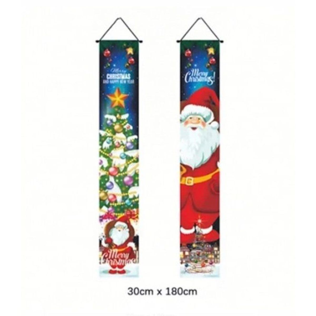 GENERICO - Banner colgante de  navidad A1 -al azar