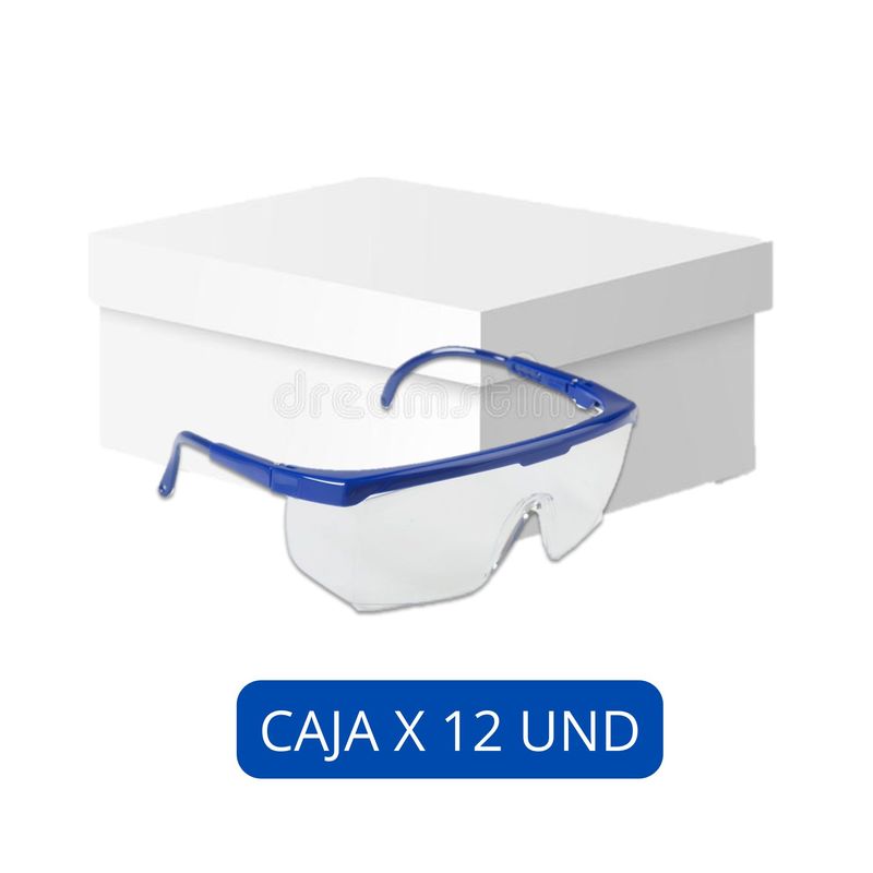 GENERAC - LENTES DE SEGURIDAD CAJA X 12 UNIDADES