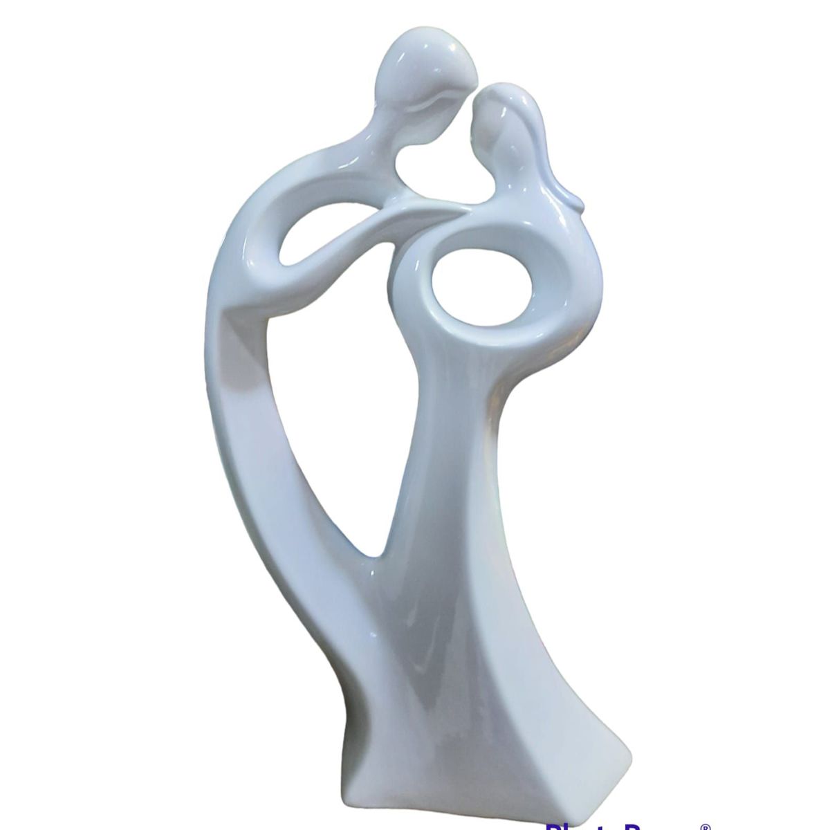 PERU - Adorno Decorativo pareja de novios, enamorados ceramica 38 cm