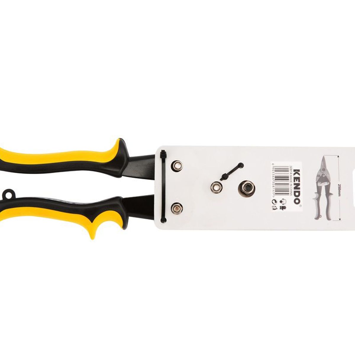 KENDO - TIJERA DE AVIACIÓN CORTE RECTO  250mm / 10"  CR-B  - KEN30814