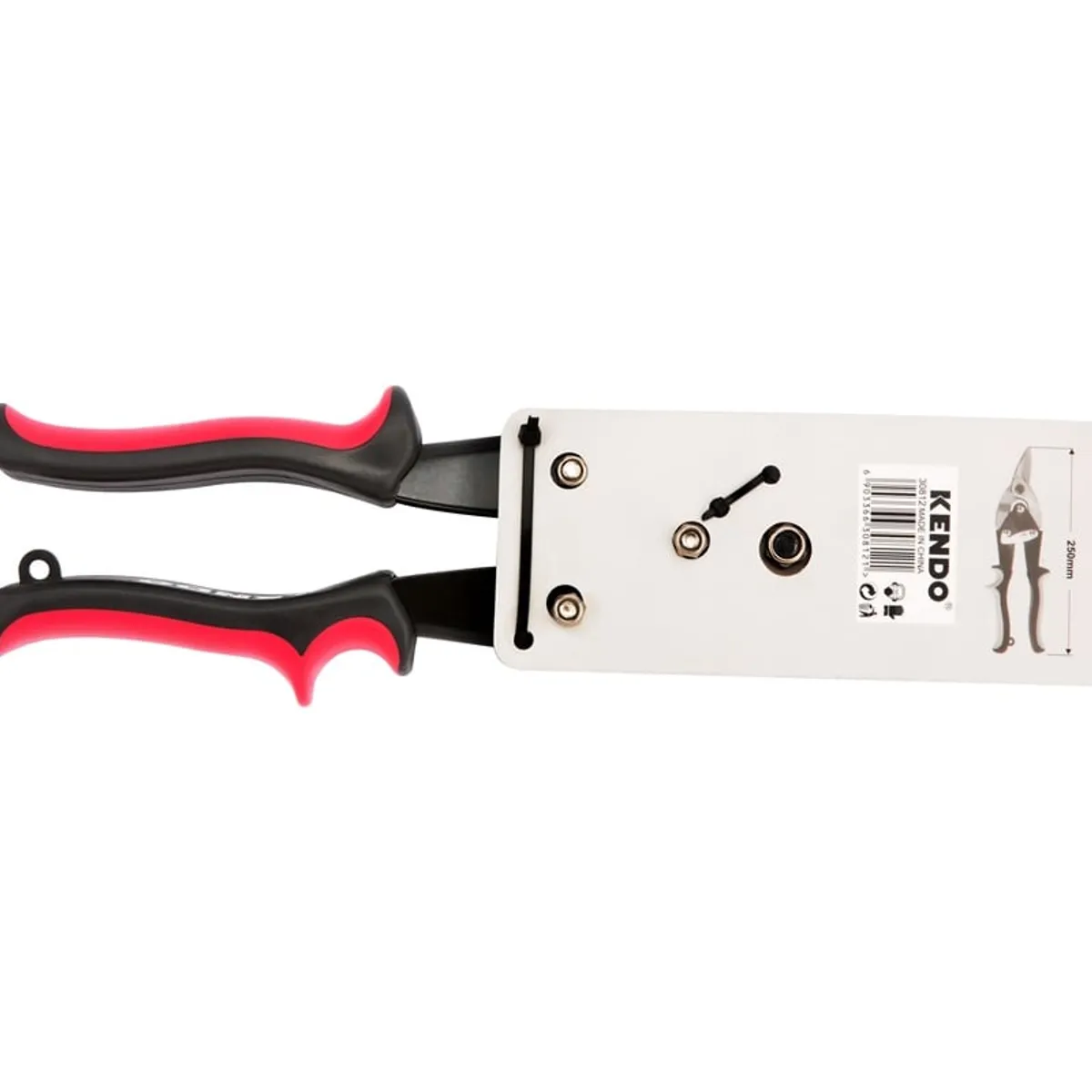 KENDO - TIJERA DE AVIACIÓN CORTE IZQUIERDO  250mm / 10"  CR-B  - KEN30812