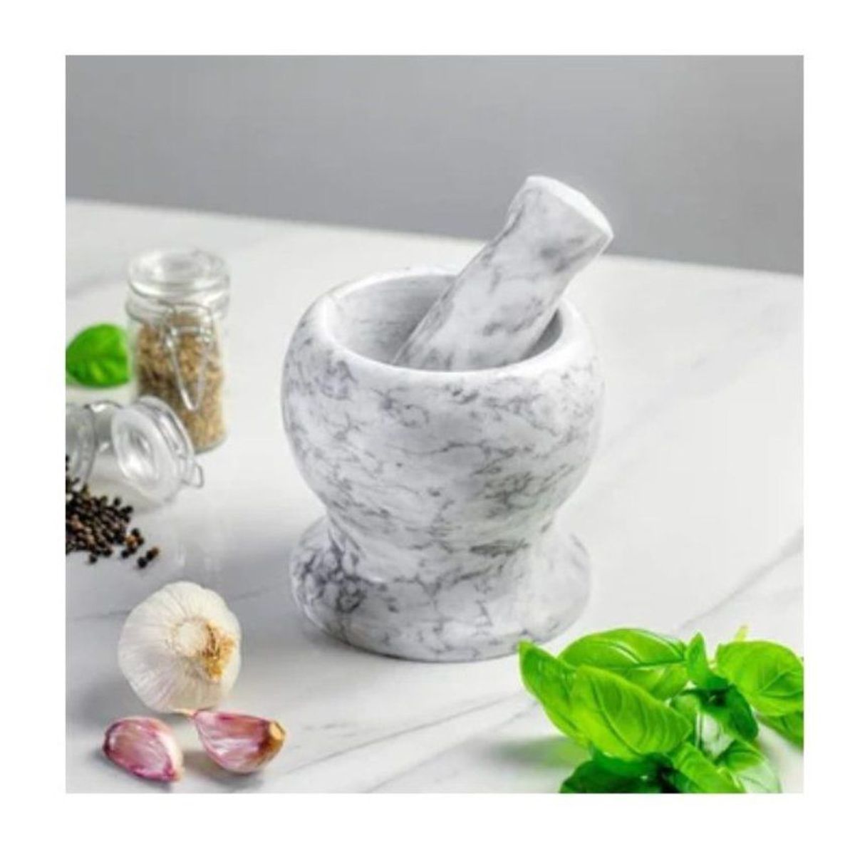 GENERICO - Mortero para cocina +pilon blanco