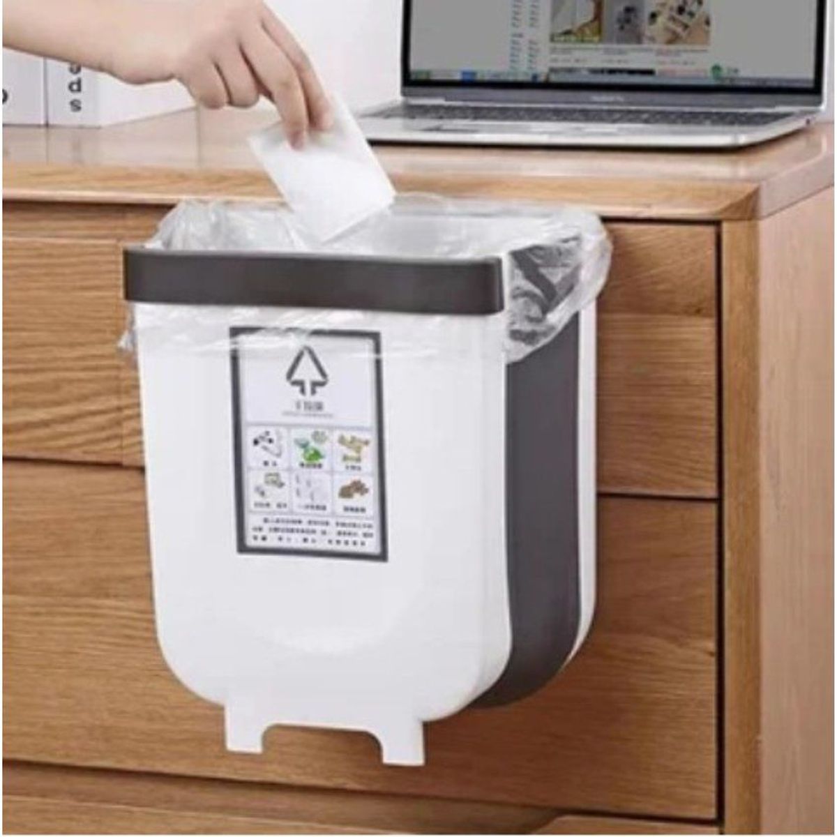 GENERICO - Tacho de basura plegable grande y de calidad1