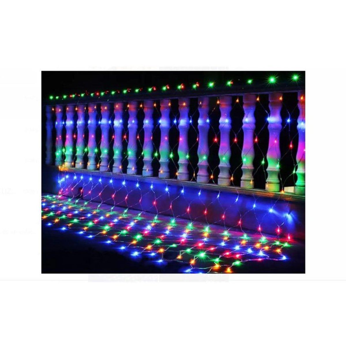 GENERICO - Luces led meteorito turbo multicolor