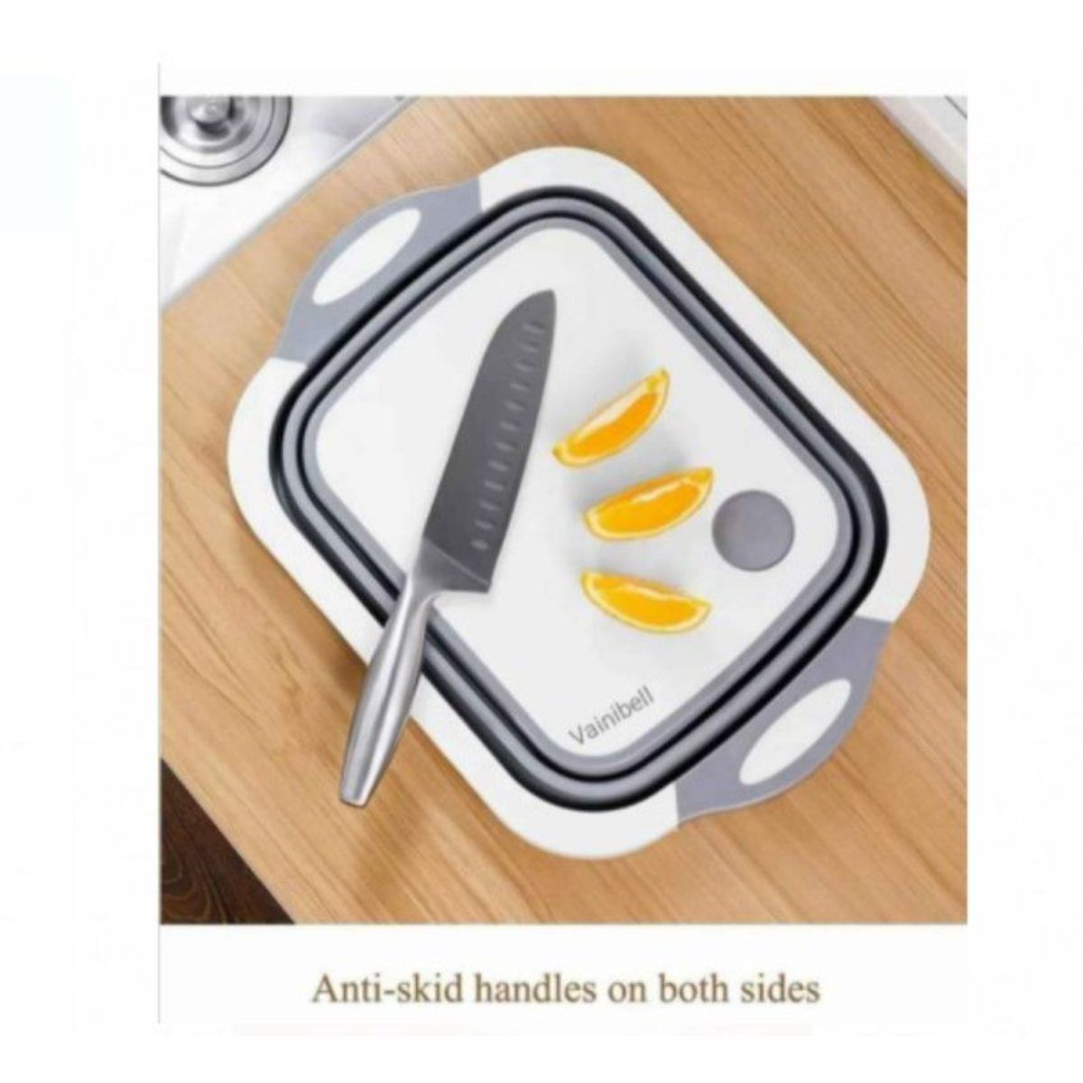 GENERICO - Tabla de picar multifuncional 3 en 1 plegable grande y calidad