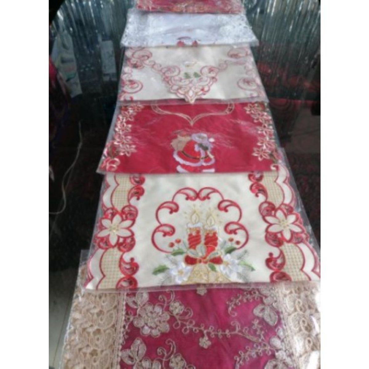 GENERICO - Camino de mesa motivos navideños de calidad