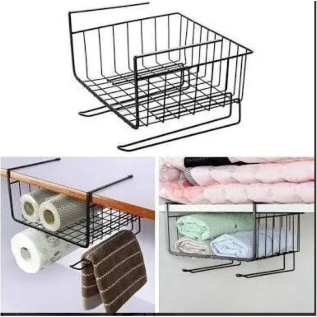 GENERICO - Organizador cesta multifuncional de cocina  closet