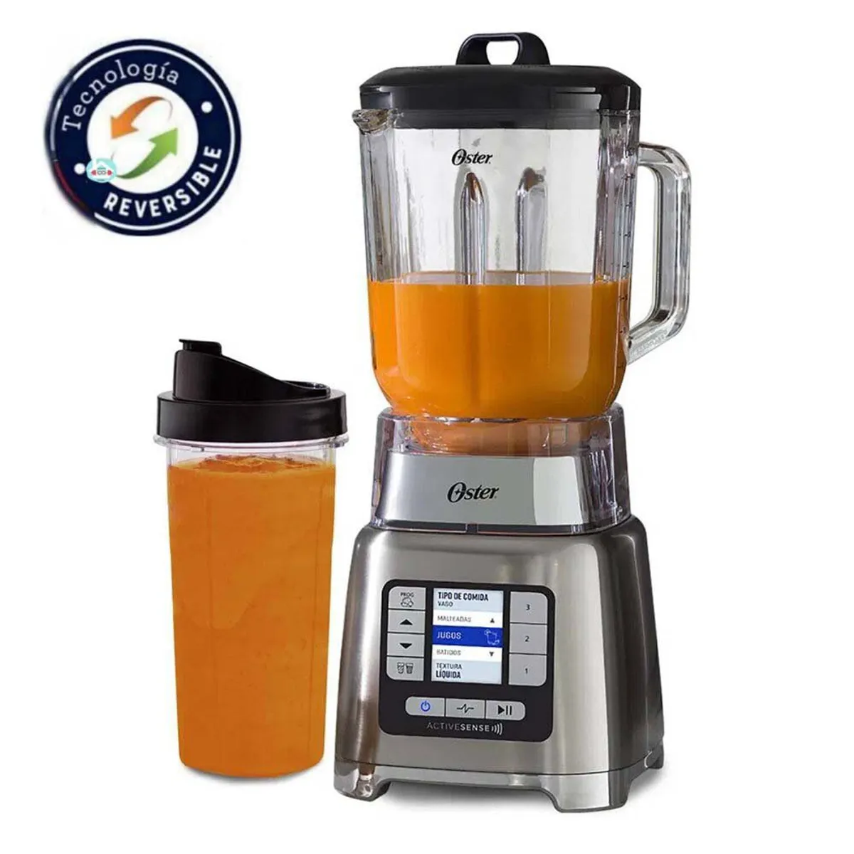 OSTER - Licuadora ActiveSense con Blend N Go BLSTTDGNBG