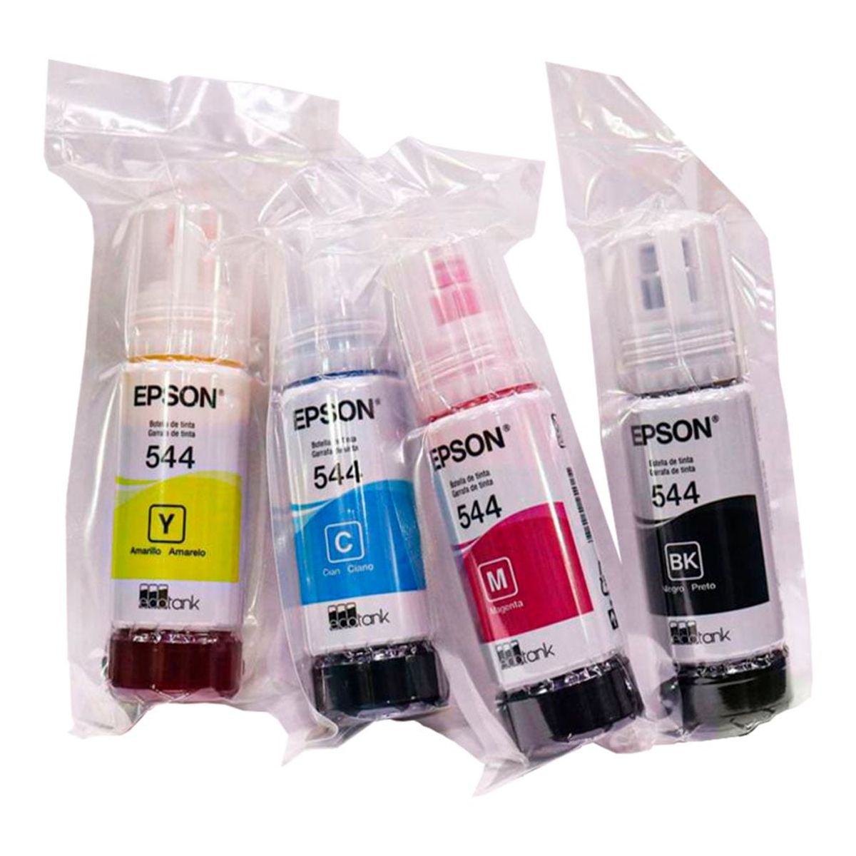 EPSON - Pack de Tinta Epson T544 x 4 Colores CMYK Original