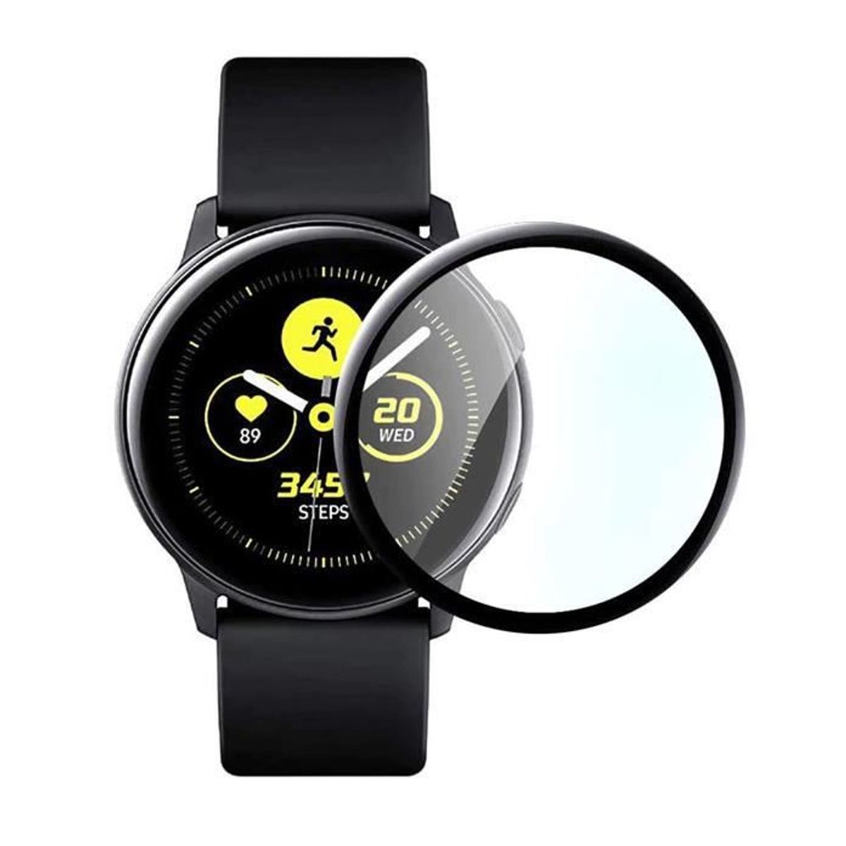 GENERICO - Lamina de Vidrio Templado para Samsung Galaxy Watch ACTIVE 40MM