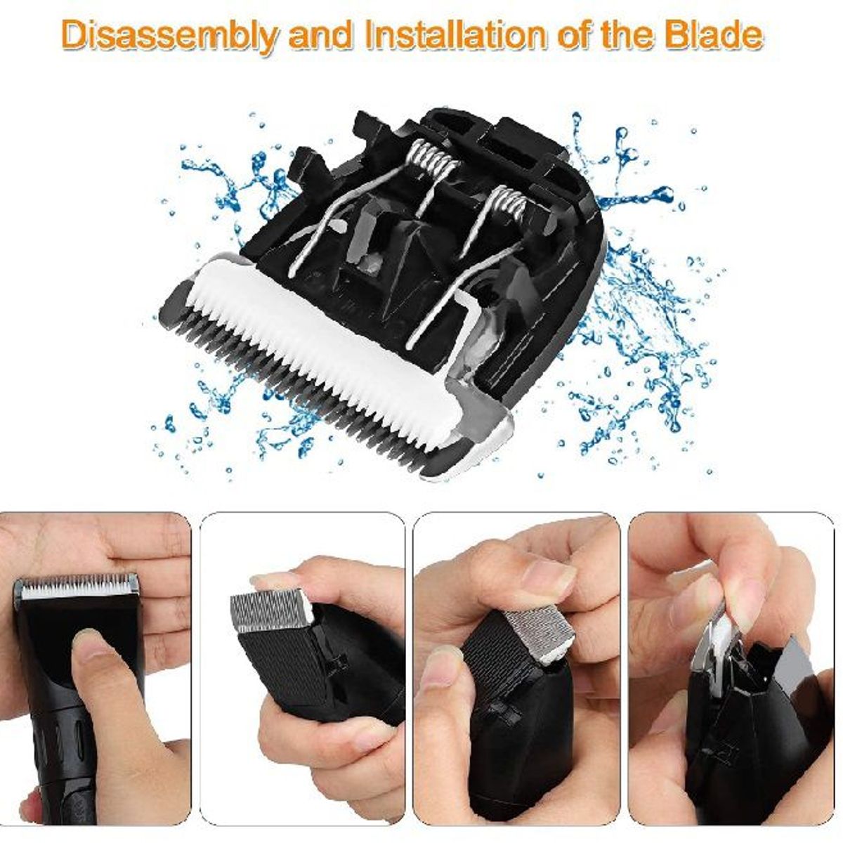 OEM - Kit cortador pelo mascotas inalambrico