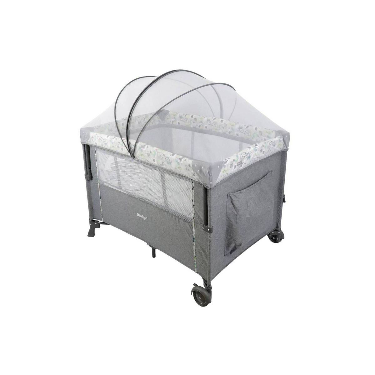 EBABY - Cuna colecho nala  eb751gb gris/azul