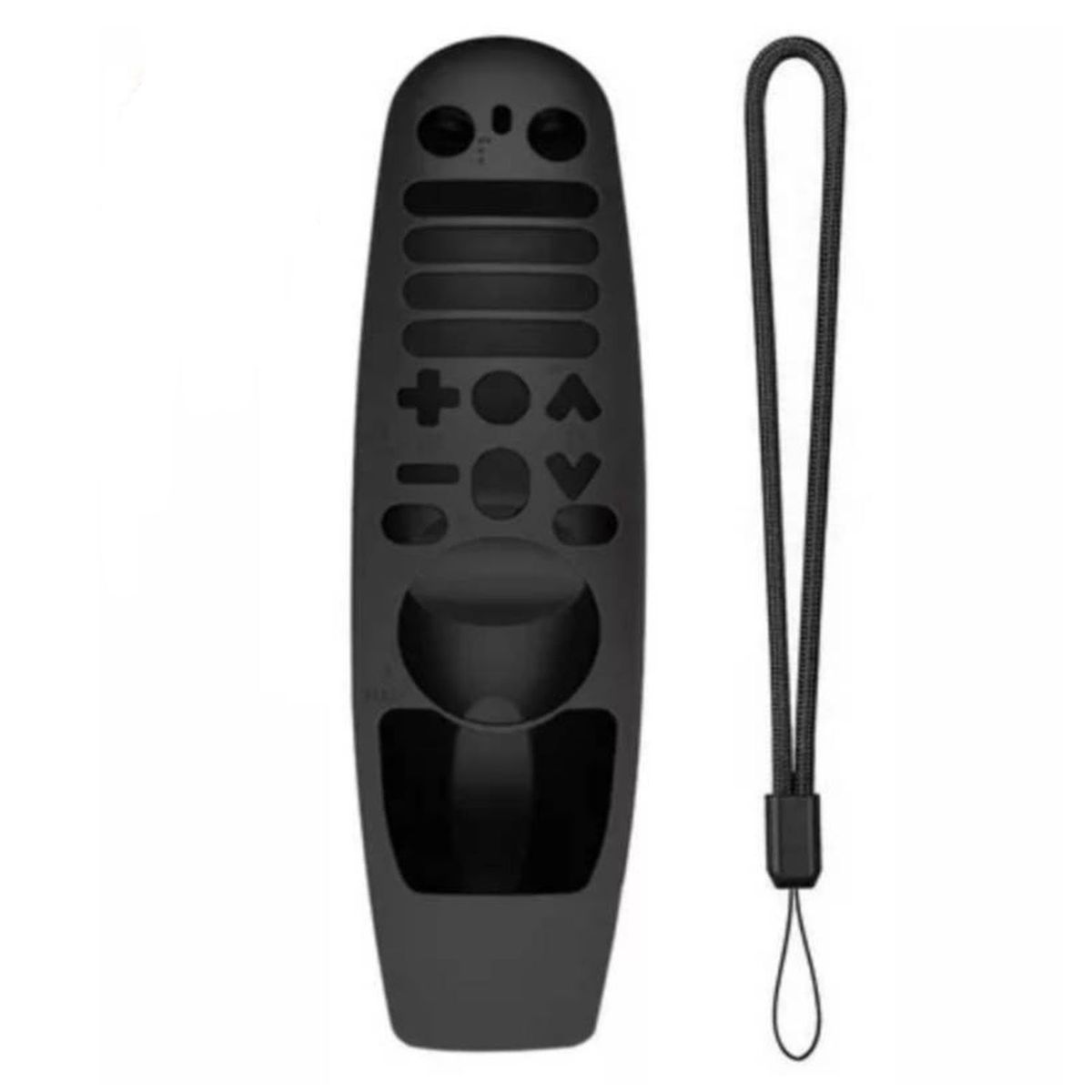 GENERICO - Funda de Silicona para Control Magic LG - Negro