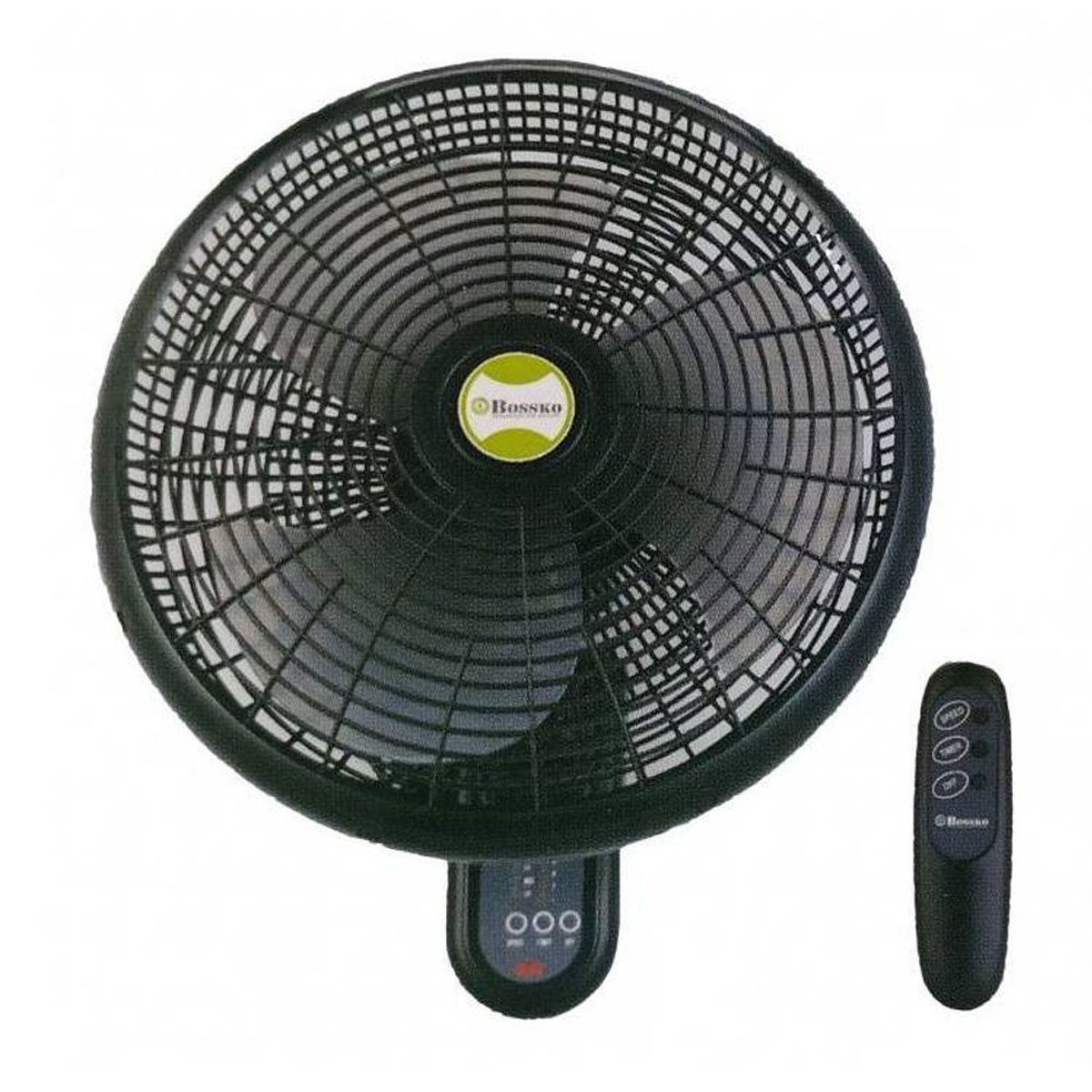 BOSSKO - Ventilador de Pared Control Remoto Bossko BK-8210PD