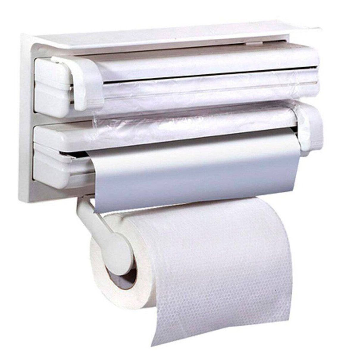 GENERICO - Dispensador de Papel Toalla 3 en 1.