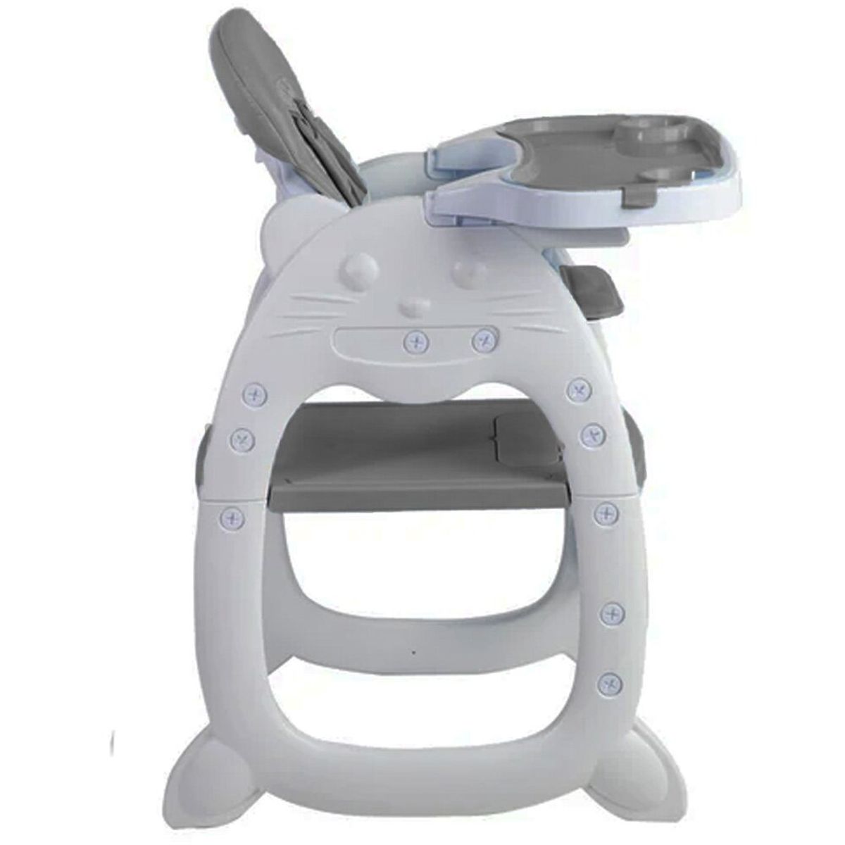 VOYAGE - Silla de Comer Gato 3 en 1 Gray