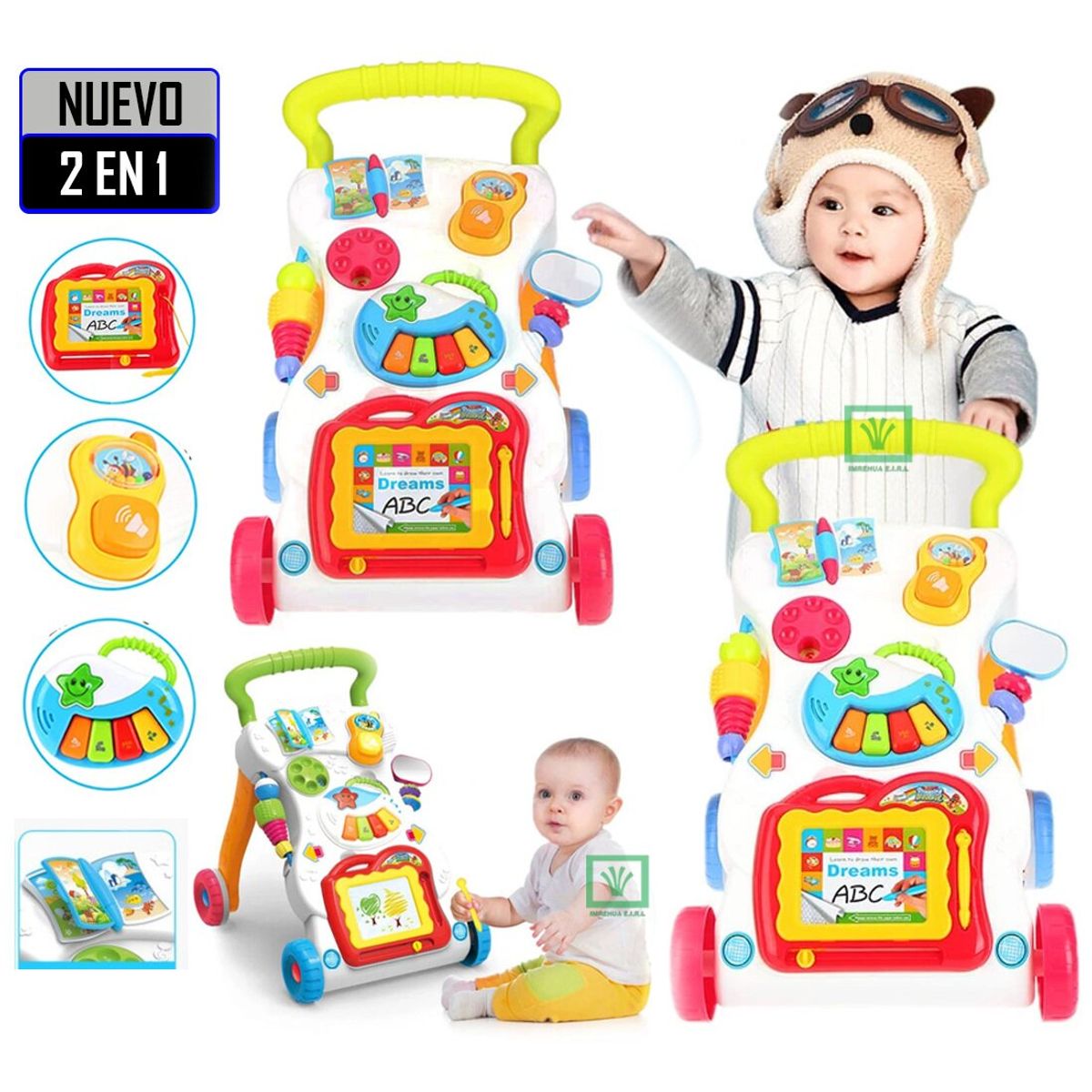 GENERICO - Andador Caminador Centro de Actividades Musical