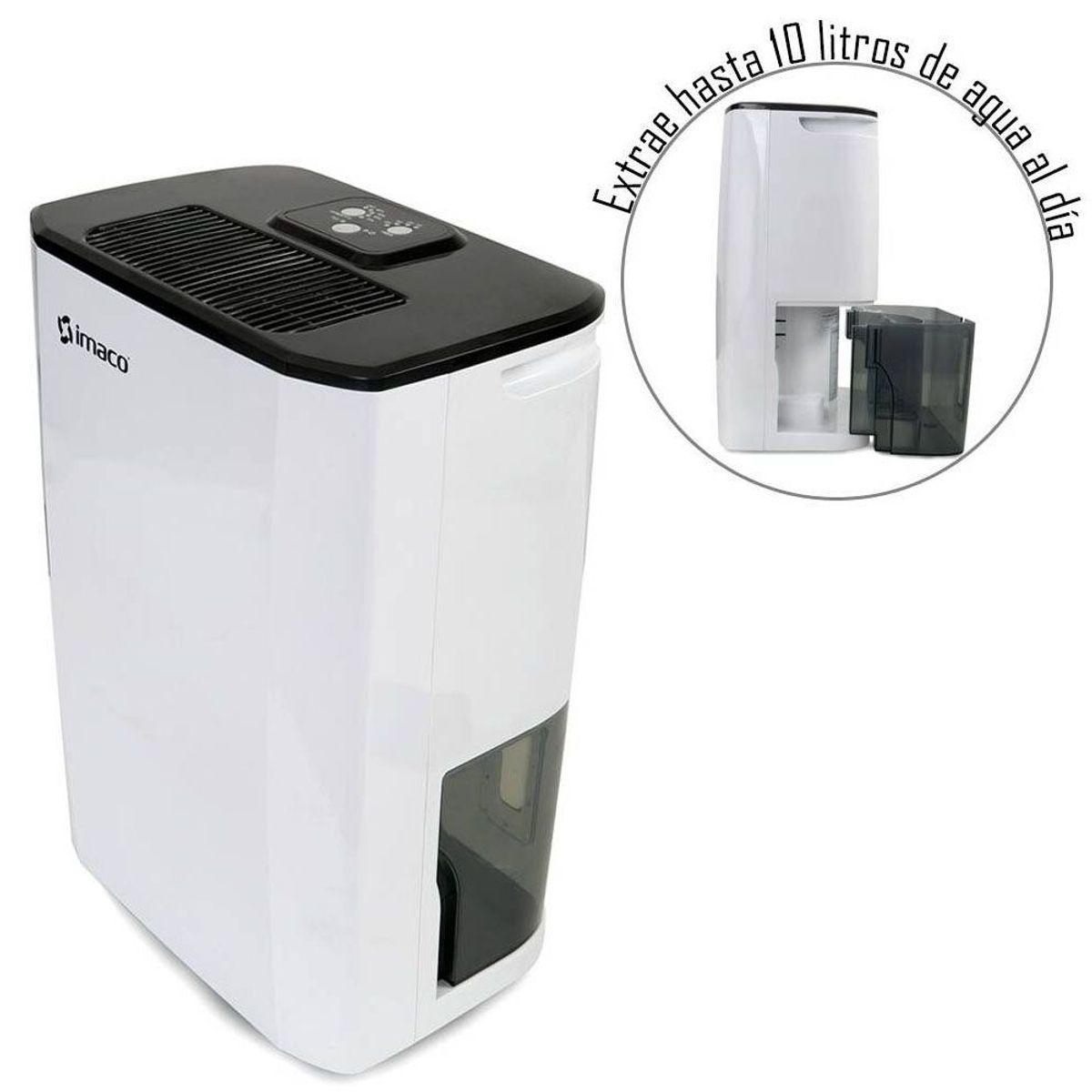 IMACO - Deshumedecedor con Panel Digital DHE1002 25Lts