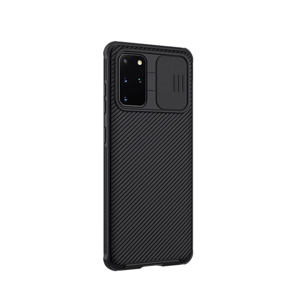NILLKIN - Case Nillkin Samsung S20 Plus Camshield Funda Híbrida Negro