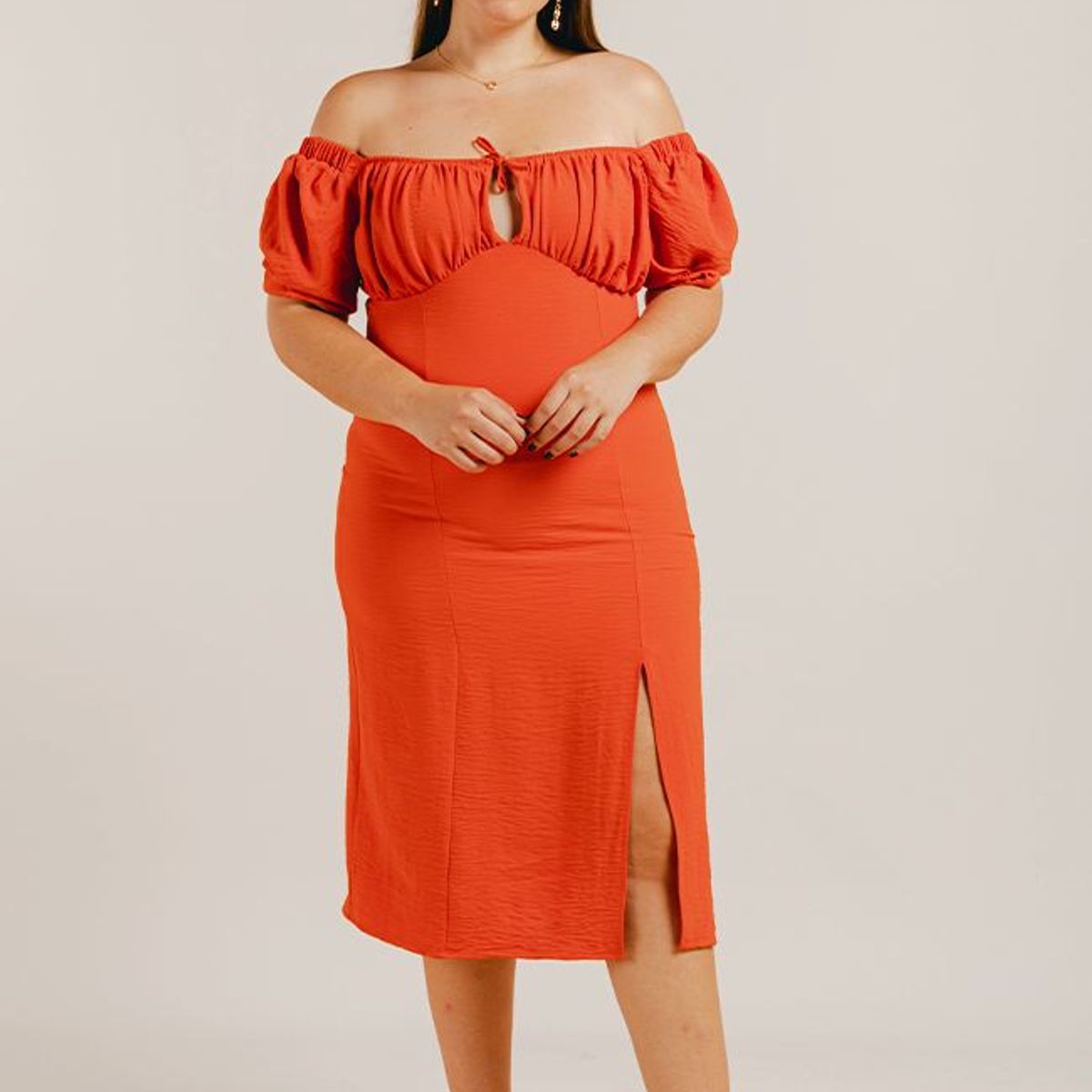 EQUI - Vestido Manga Abuchonada Somer EQUI