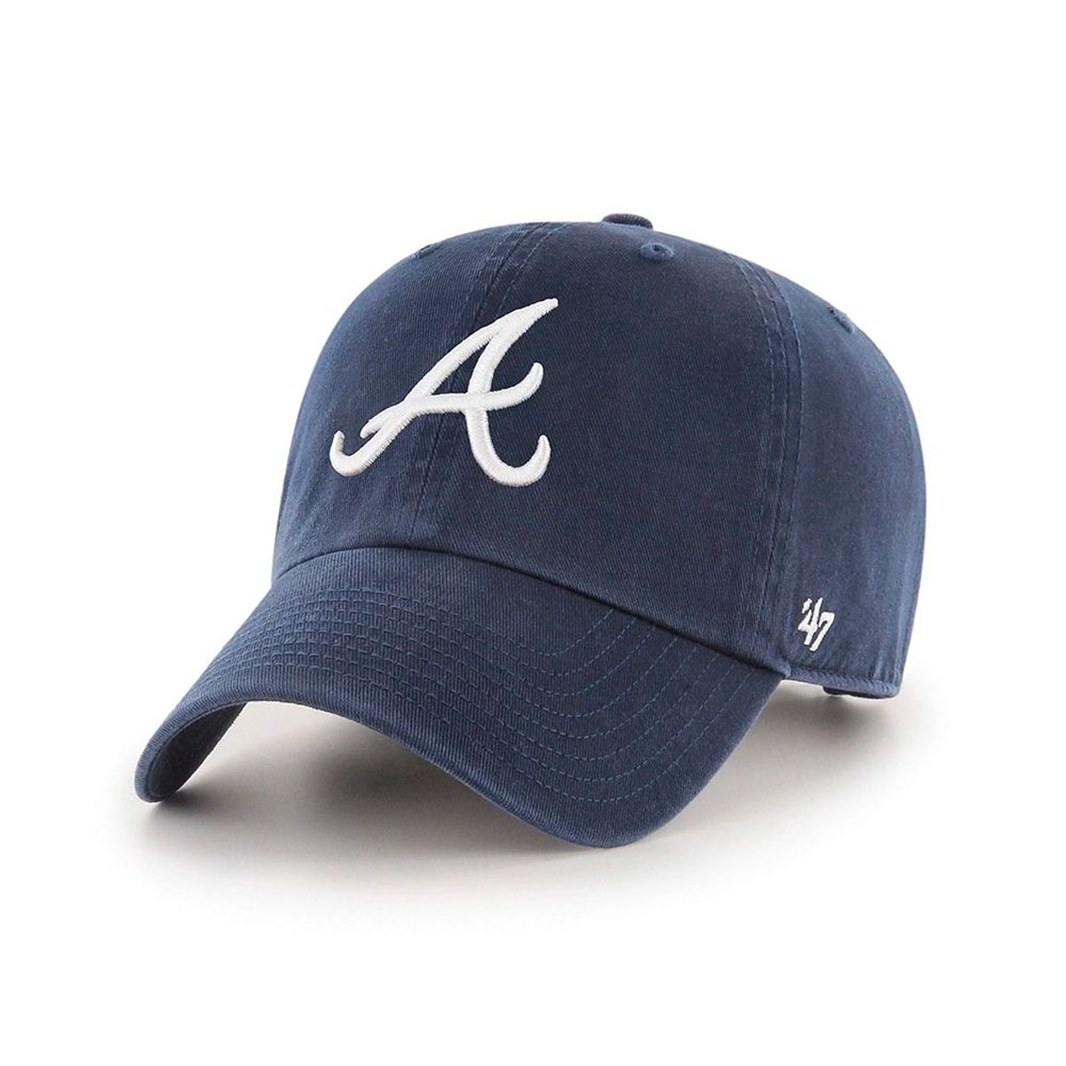 47 BRAND - Gorro Atlanta Braves 47 Clean Up._.