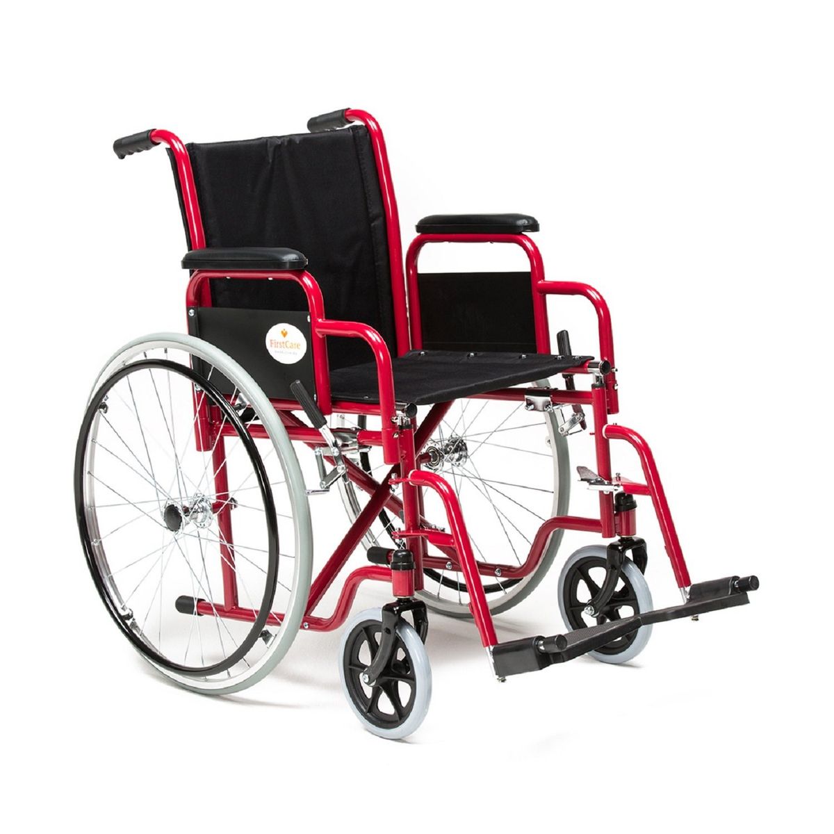 FIRST CARE - Silla de Ruedas Standard Plus Desmontable y Plegable