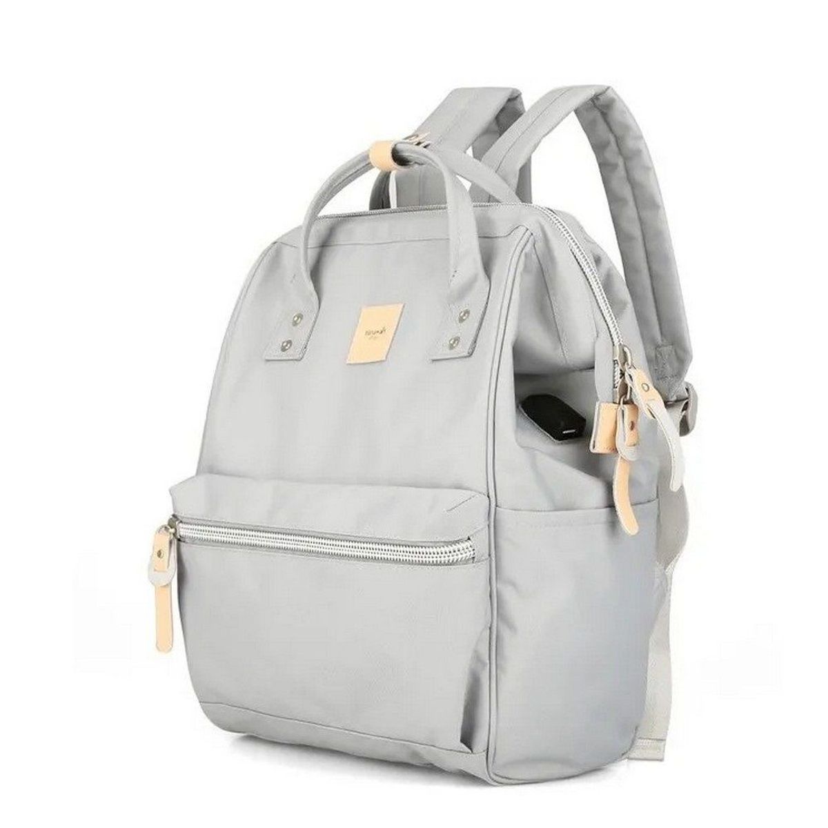 HIMAWARI - Himawari - Mochila escolar o de viaje porta Laptop H1881-11 Gris-plata