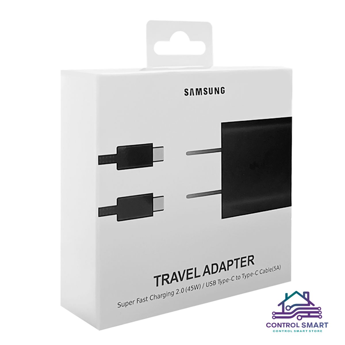 SAMSUNG - Cargador Samsung 45w Super Fast Charging USB-C Galaxy S23 S22 S21Not20