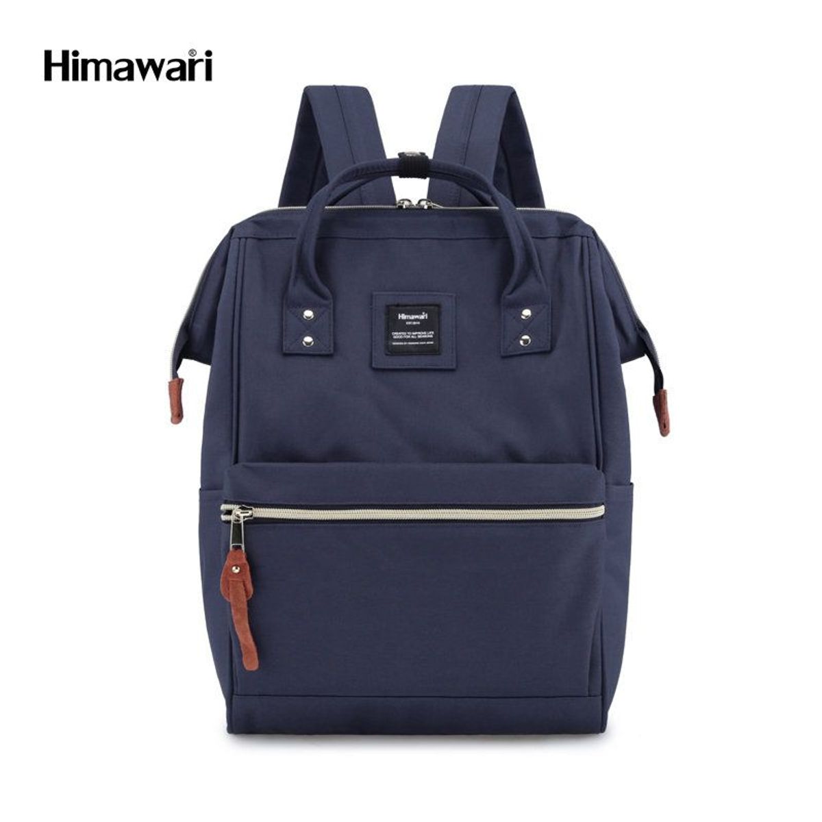 HIMAWARI - Himawari - Mochila para portátil  Holly Daze de 15" - Azul marino.