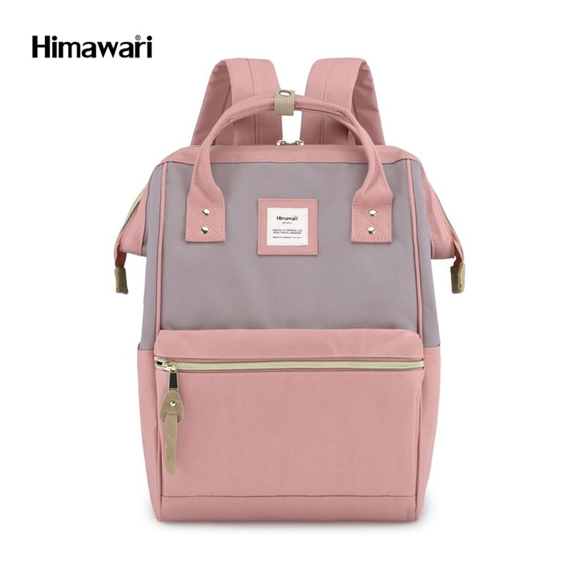 HIMAWARI - Himawari - Mochila para portátil  Holly Daze de 15" - Gris Claro.