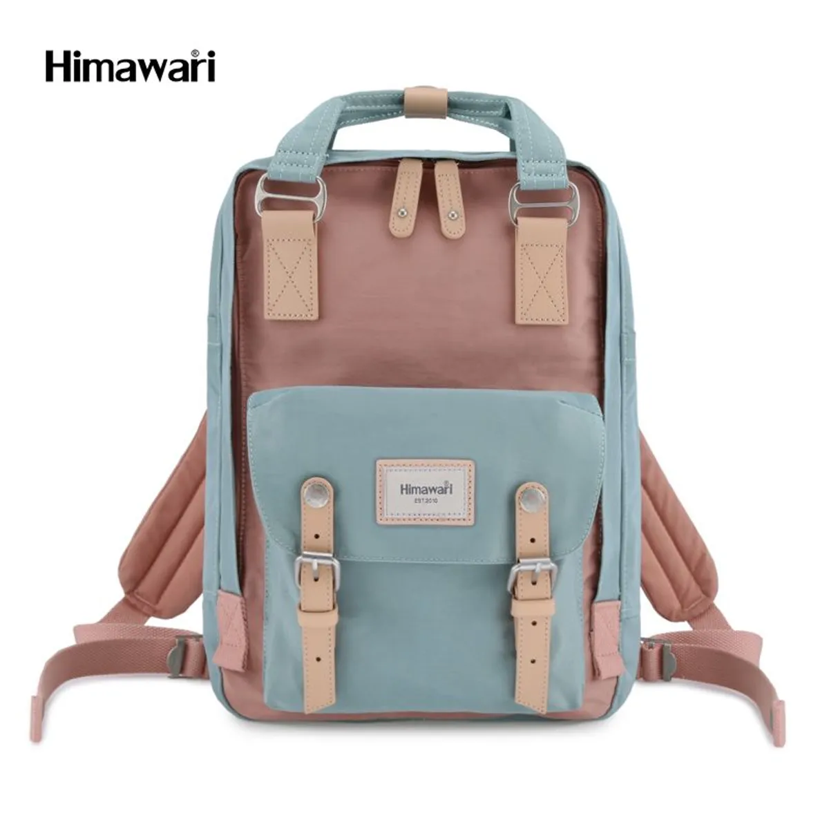 HIMAWARI - Himawari - Mochila para portátil  Buttercup de 14" - Celeste